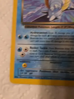 Dark Blastoise 20/82 Team Rocket Non-Holo Rare Pokemon Card TCG LP - Image 4