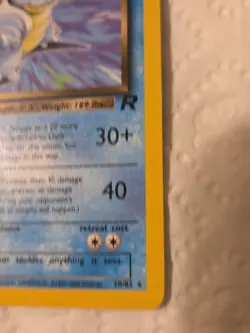 Dark Blastoise 20/82 Team Rocket Non-Holo Rare Pokemon Card TCG LP - Image 5
