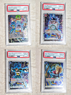 PSA 10 English Set Dragon Ball Sparking Zero Collectors Edition Promo Cards - Image 1
