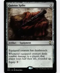 Quietus Spike R Commander: Streets of New Capenna 377 NCC - Image 1