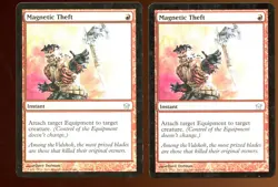 2x Magnetic Theft Uncommon LP 5th Fifth Dawn Magic the Gathering MTG - Image 1