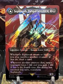 MTG | Sephiroth, Fabled SOLDIER (0527) (⚡Surge Foil⚡) [FINAL FANTASY] - Image 1