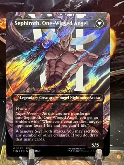 MTG | Sephiroth, Fabled SOLDIER (0527) (⚡Surge Foil⚡) [FINAL FANTASY] - Image 2