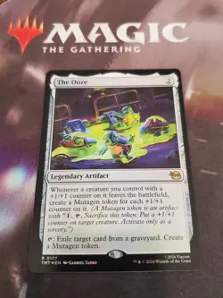 Mtg. The Ooze. Foil. Teenage Mutant Ninja Turtles. Pack Fresh - Image 1