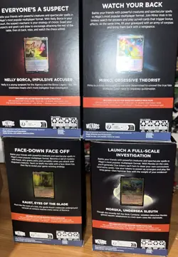 MTG Magic the Gathering - Murders at Karlov Manor Commander Deck Set of 4 Sealed - Image 4