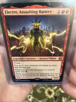MTG Electro, Assaulting Battery R0076 Marvel's Spider-Man NM - Image 1