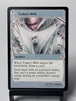 Magic The Gathering - Mystery Booster 2 - Tsabo's Web (Future Sight) - Image 1