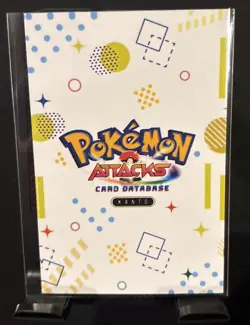 Rare Full Art Pokemon Attack Database Cracked Ice Holo Alakazam NM Low Pop! - Image 2