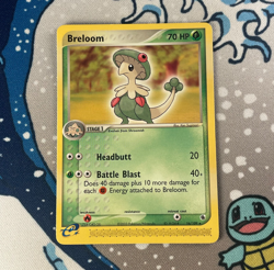Breloom 16/109 Non Holo Rare EX Ruby & Sapphire Pokemon Card 2003 NM/LP - Image 1