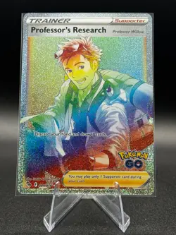Professor's Research (Secret) 084/078 Pokemon GO Holo Pokemon TCG - Image 1