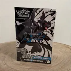 Pokemon Scarlet & Violet Black Bolt Booster Bundle Box Zekrom English Sealed - Image 1