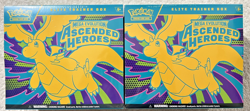 POKEMON MEGA EVOLUTIONS ASCENDED HEROES ELITE TRAINER BOX LOT OF 2 *NEW SEALED* - Image 3