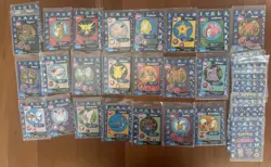 1999 Pokemon Burger King Poke trivia Lot Of 22 Charizard , Pikachu , Wigglytuff - Image 1