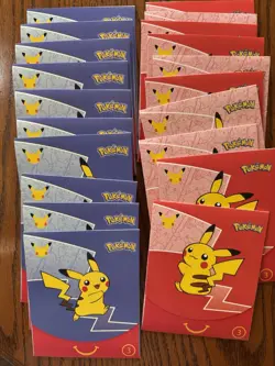 🔥2021 Pokemon 25th Anniversary McDonald's LOT of 20 Promo Packs Sealed🔥New - Image 1
