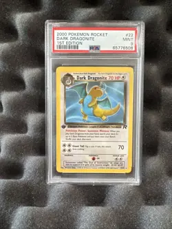 PSA 9 Dark Dragonite TCG 1st Edition Non-Holo | Pokemon - Image 1