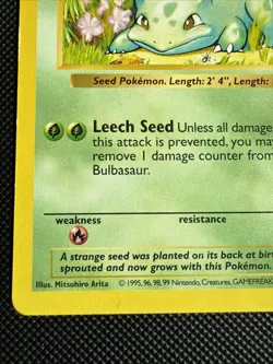 Shadowless Bulbasaur - Pokemon Base - 44/102 - MP - Image 2