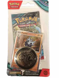 2 Pokemon Scarlet Violet Twilight Masquerade Premium Checklane 2-1 Pk Blisters - Image 1