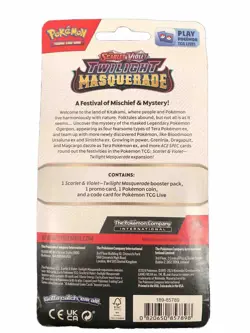 2 Pokemon Scarlet Violet Twilight Masquerade Premium Checklane 2-1 Pk Blisters - Image 2