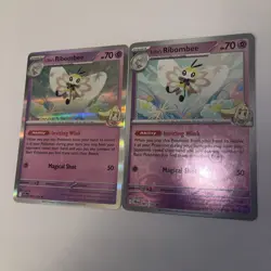 Ribombee Reverse Holo ~ Cute Pokemon & Pink & Pastel Gallery - Image 2