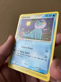 Vaporeon Rare | EX Sandstorm | #25 | Chase | E-Series | Pokemon TCG | Vintage - Image 2