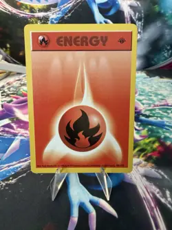 Pokemon - Fire Energy 1st Edition Base Set (Shadowless) 98/102 - Image 1