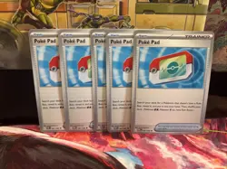4x Poke Pad Playset 081/088 Perfect Order Pokemon ME03 - Image 1