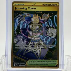 Pokemon TCG Destined Rivals Jamming Tower #243/182 Hyper Rare NM - Image 1