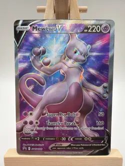 Mewtwo V - SWSH229 - SWSH Black Star Promos DMG, English Pokemon SWSH Black Star - Image 1