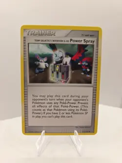 Pokemon Team Galactic’s Invention G-103 Power Spray 117/127 Platinum - Image 1