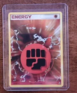 2006 Pokemon EX Holon Phantoms Fighting Energy 110/110 Holo Rare Vintage LP - Image 1