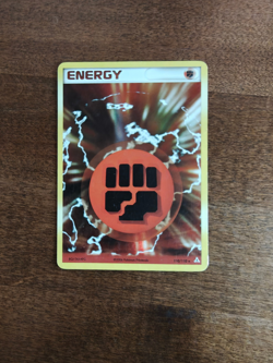 2006 Pokemon EX Holon Phantoms Fighting Energy 110/110 Holo Rare Vintage LP - Image 3