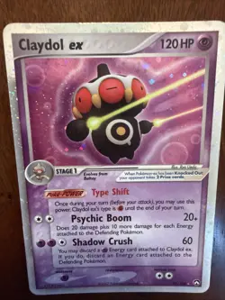 Pokemon TCG - Power Keepers Claydol EX Holo VERY Lightly Played Condition - Image 1