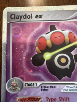 Pokemon TCG - Power Keepers Claydol EX Holo VERY Lightly Played Condition - Image 4