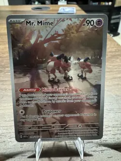 Pokemon TCG Mr. Mime - 179/165 - SV: Scarlet & Violet 151 (MEW) Near Mint NM - Image 2