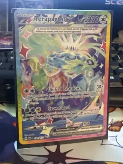 Pokemon TCG SV Prismatic Evolutions Terapagos EX 169/131 Mint Condition - Image 1