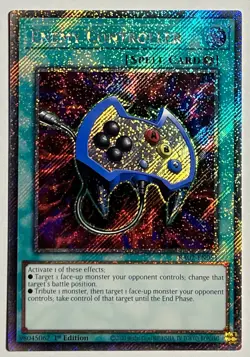 Enemy Control RA02-EN051 (NM) Platinum Secret Rare 1st Edition YuGiOh! - Image 1