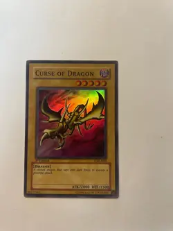 Yu-Gi-Oh Curse of Dragon LOB-066 1st Edition - Image 1