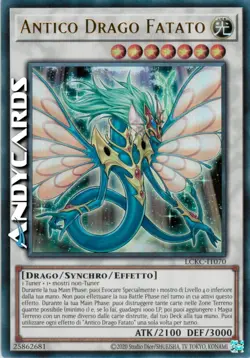 ANTICO DRAGO FATATO (Ancient Fairy Dragon) • Ultra R • LCKC IT070 • Unl • Yugioh - Image 1