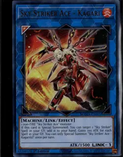 Yu-Gi-Oh! Sky Striker Ace - Kagari Ultra Rare MAMA-EN005 - Image 1