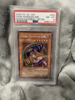 🔥 PSA 8 - Dark Magician Girl MFC-000 1st Ed. 🔥Secret Rare Yugioh - Image 3