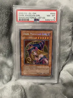 🔥 PSA 8 - Dark Magician Girl MFC-000 1st Ed. 🔥Secret Rare Yugioh - Image 4