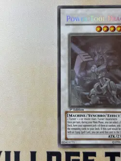 Power Tool Dragon RGBT-EN042 Ghost Rare 1st Edition Yu-Gi-Oh! NM - Image 3
