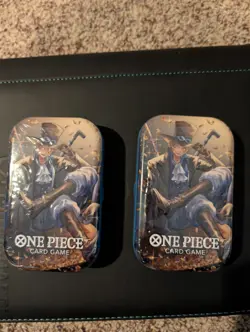 One Piece Card Game Vol.2 Mini Tin Pack Set Vol 2 OP-13 Sealed - Lot of 2 - Image 1