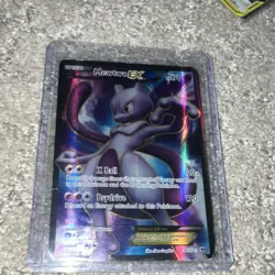 Pokemon Mewtwo-EX Full Art Ultra Rare Holo Next Destinies 98/99 EX Card - Image 1