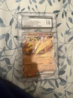 CGC 10 Charizard ex 009/049 svG Special Deck Set ex Japanese Pokemon Card - Image 1