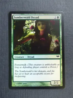 Somberwald Dryad Foil - Mtg Magic Cards #56B - Image 1