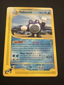 Poliwrath 60/165 - Expedition Base Set NM Excellent Pokemon Card E-Series - Image 1