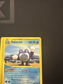 Poliwrath 60/165 - Expedition Base Set NM Excellent Pokemon Card E-Series - Image 4