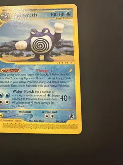 Poliwrath 60/165 - Expedition Base Set NM Excellent Pokemon Card E-Series - Image 5