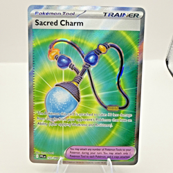 Pokemon Trading Card TCG Sacred Charm Trainer Art Holo 122/094 PACK FRESH - Image 1